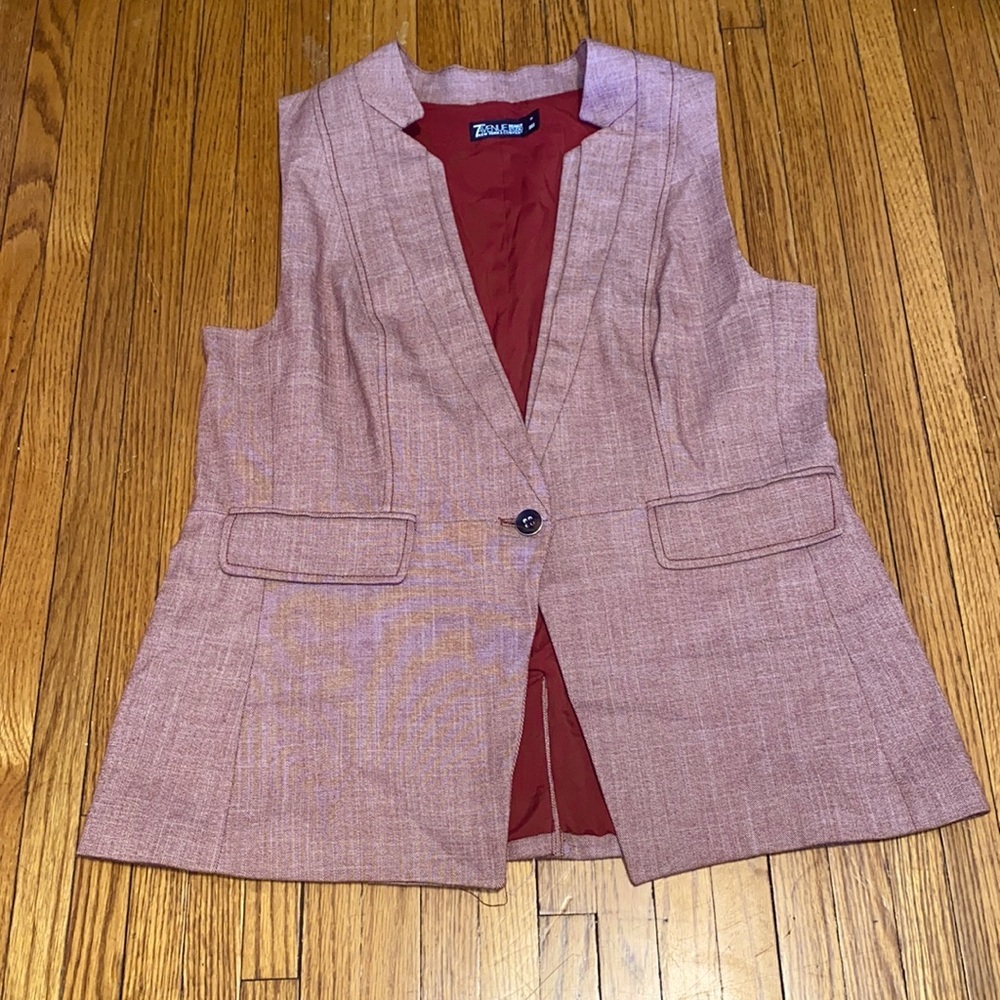 New York and company One button Vest